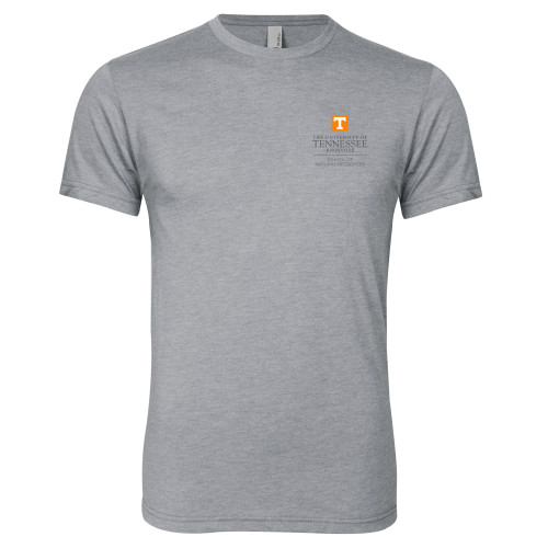  Next Level Heather Grey Triblend Tee - School of Natural Resources