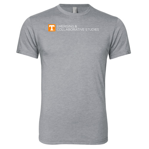  Next Level Heather Grey Triblend Tee - UT Knoxville Emerging and Collaborative Studies