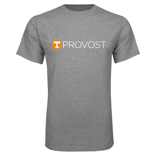  Grey T Shirt - Office of Provost One Line