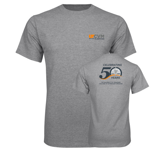  Grey T Shirt - UTCVM 50th Anniversary