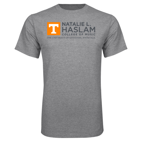  Grey T Shirt - Natalie L Haslam College of Music - UTK