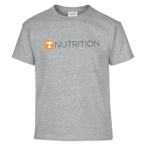  Youth Grey T Shirt - UTK - Nutrition Simplified