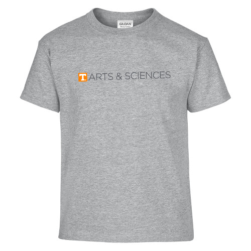  Youth Grey T Shirt - UTK - Arts and Sciences