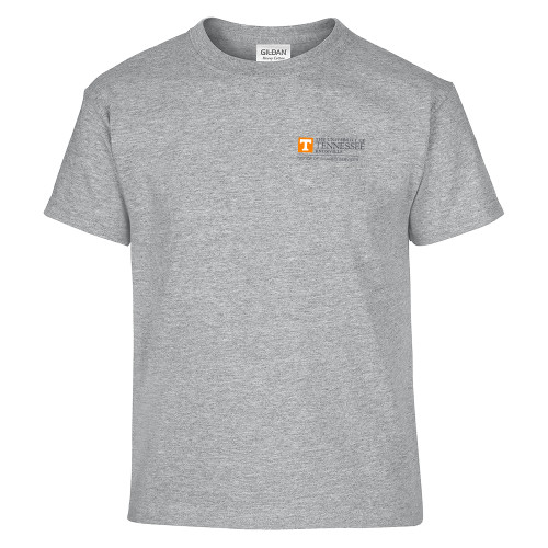  Youth Grey T Shirt - UTK - Office of Shared Services