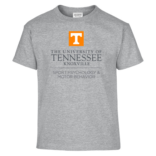  Youth Grey T Shirt - Sport Psychology and Motor Behavior - UTK