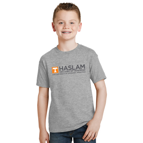  Youth Grey T Shirt - HASLAM College of Business