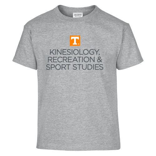  Youth Grey T Shirt - Kinesiology Recreation and Sport Studies