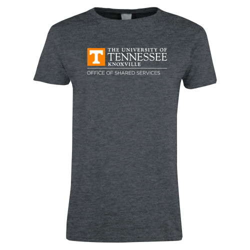  Womens Dark Heather Short Sleeve Tee - UTK - Office of Shared Services