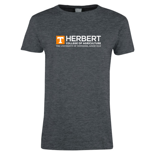  Womens Dark Heather Short Sleeve Tee - HERBERT College of Agriculture