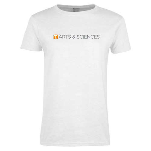  Womens White Short Sleeve Tee - UTK - Arts and Sciences