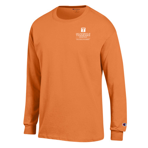  Champion Spirit Orange Long Sleeve T Shirt - College of Nursing