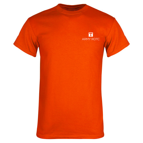  Orange T Shirt - UTK - Army ROTC Stacked