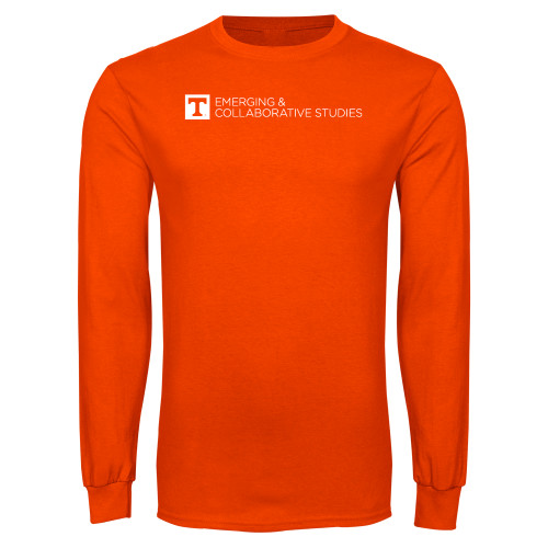  Orange Long Sleeve T Shirt - UT Knoxville Emerging and Collaborative Studies