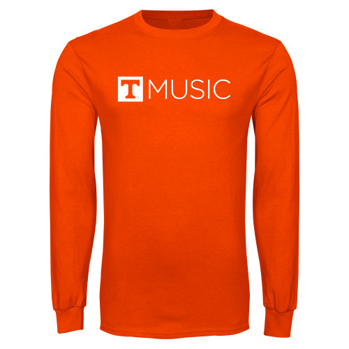  Orange Long Sleeve T Shirt - UT Knoxville Music