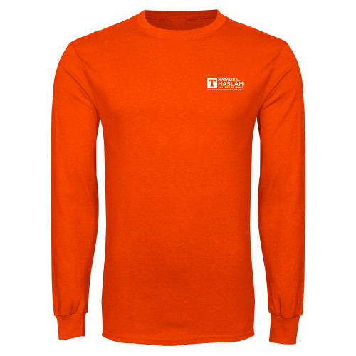  Orange Long Sleeve T Shirt - Natalie L Haslam College of Music - UTK