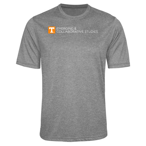  Grey Heather Performance Contender Tee - UT Knoxville Emerging and Collaborative Studies