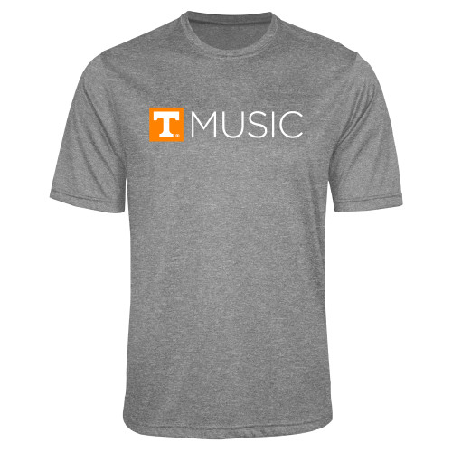  Grey Heather Performance Contender Tee - UT Knoxville Music