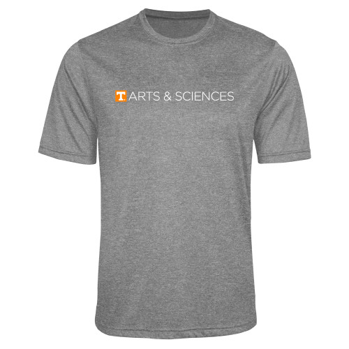  Grey Heather Performance Contender Tee - UTK - Arts and Sciences