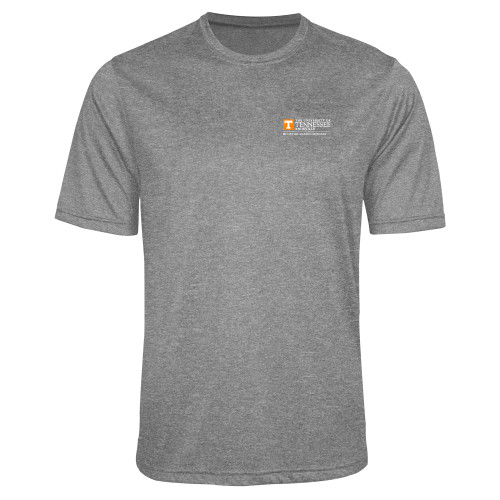  Grey Heather Performance Contender Tee - UTK - Office of Shared Services