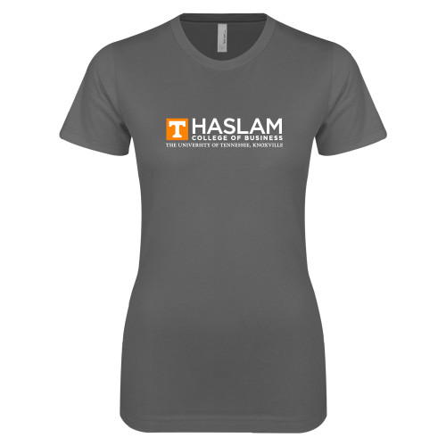  Next Level Womens Charcoal Boyfriend Tee - HASLAM College of Business