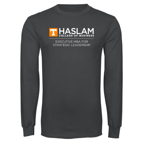  Charcoal Long Sleeve T Shirt - Executive MBA For Strategic Leadership