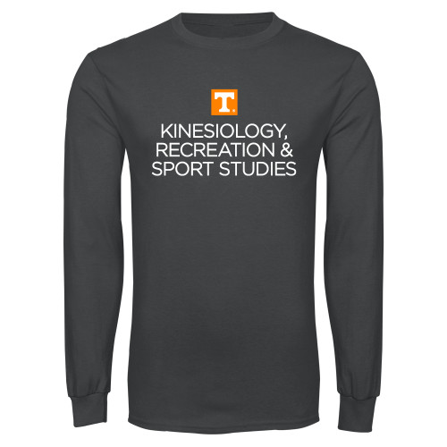  Charcoal Long Sleeve T Shirt - Kinesiology Recreation and Sport Studies