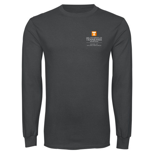  Charcoal Long Sleeve T Shirt - School of Natural Resources