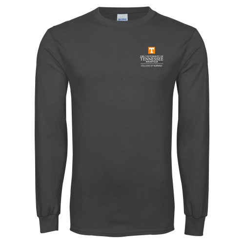  Charcoal Long Sleeve T Shirt - College of Nursing