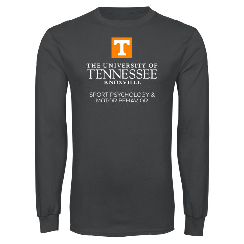  Charcoal Long Sleeve T Shirt - Sport Psychology and Motor Behavior - UTK