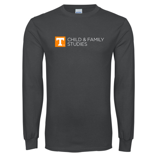  Charcoal Long Sleeve T Shirt - Child and Family Studies