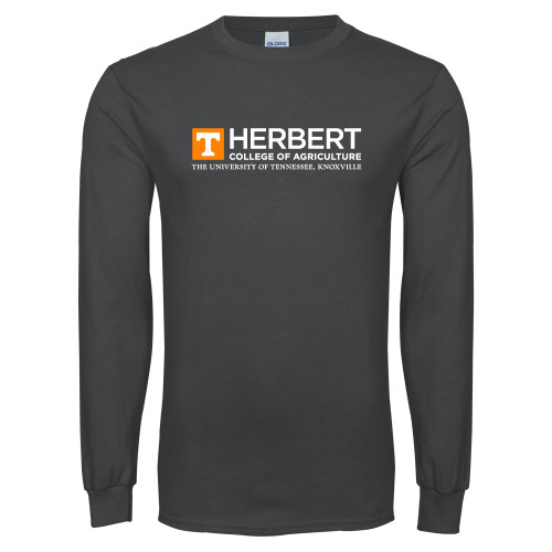  Charcoal Long Sleeve T Shirt - HERBERT College of Agriculture