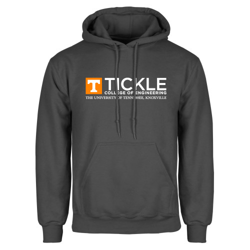  Charcoal Fleece Hoodie - TICKLE College of Engineering