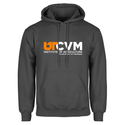  Charcoal Fleece Hoodie - College of Veterinary Medicine