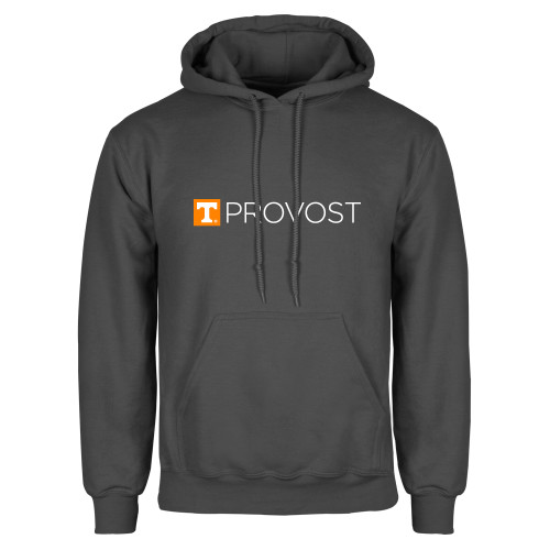  Charcoal Fleece Hoodie - Office of Provost One Line