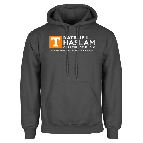  Charcoal Fleece Hoodie - Natalie L Haslam College of Music - UTK