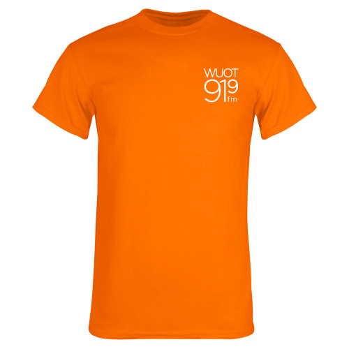  Tennessee Orange T Shirt - UT Knoxville WUOT 919fm Square Logo