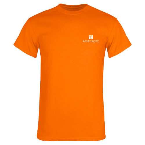  Tennessee Orange T Shirt - UTK - Army ROTC Stacked