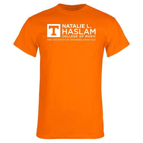  Tennessee Orange T Shirt - Natalie L Haslam College of Music - UTK