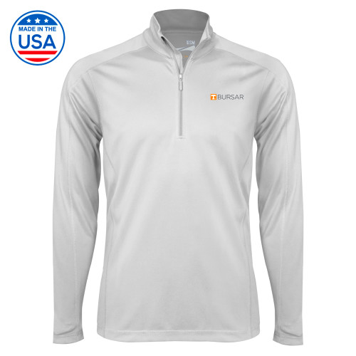  Syntrel White Interlock 1/4 Zip - UTK - Bursar