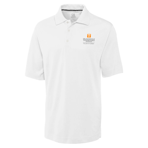 UT Knoxville C&B White Advantage TriBlend Pique Po