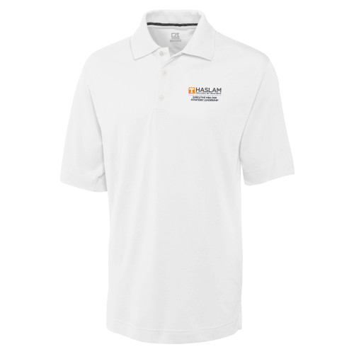 C&B White Advantage TriBlend Pique Polo - Executive MBA For Strategic Leadership