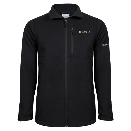 UT Knoxville Columbia Black Ascender Softshell Jack