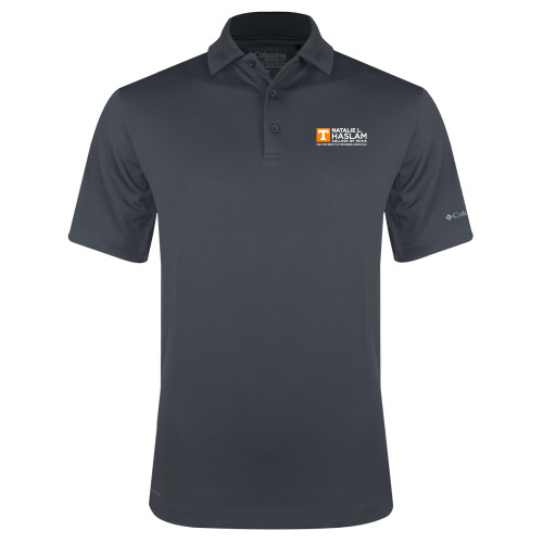  Columbia Charcoal Omni Wick Drive Polo - Natalie L Haslam College of Music - UTK