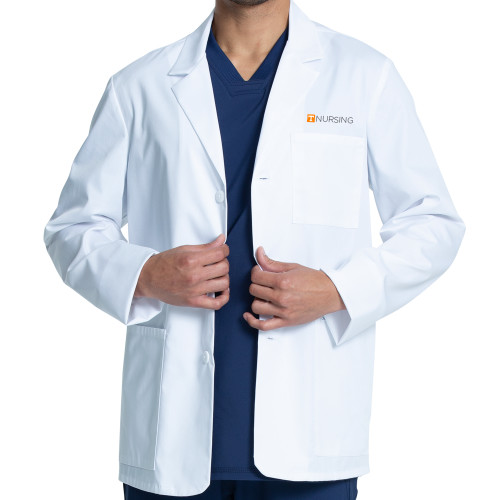  Mens 30in White Lab Coat - Nursing