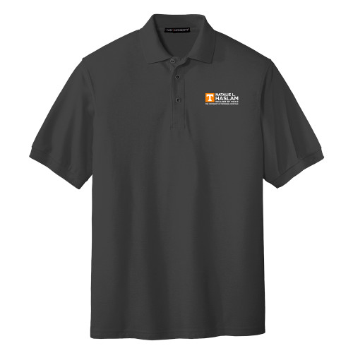  Charcoal Silk Touch Polo - Natalie L Haslam College of Music - UTK