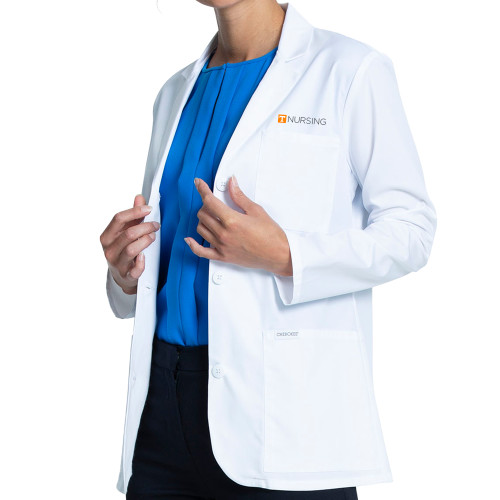  Womens 30in Tall White Lab Coat - Nursing
