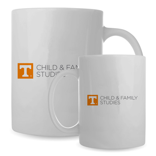 UT Knoxville Full Color White Mug 15oz