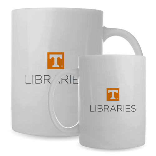 UT Knoxville Full Color White Mug 15oz