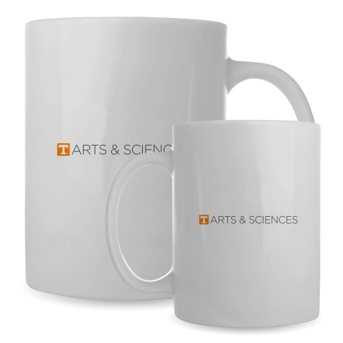 UT Knoxville Full Color White Mug 15oz