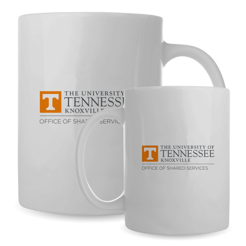 UT Knoxville Full Color White Mug 15oz